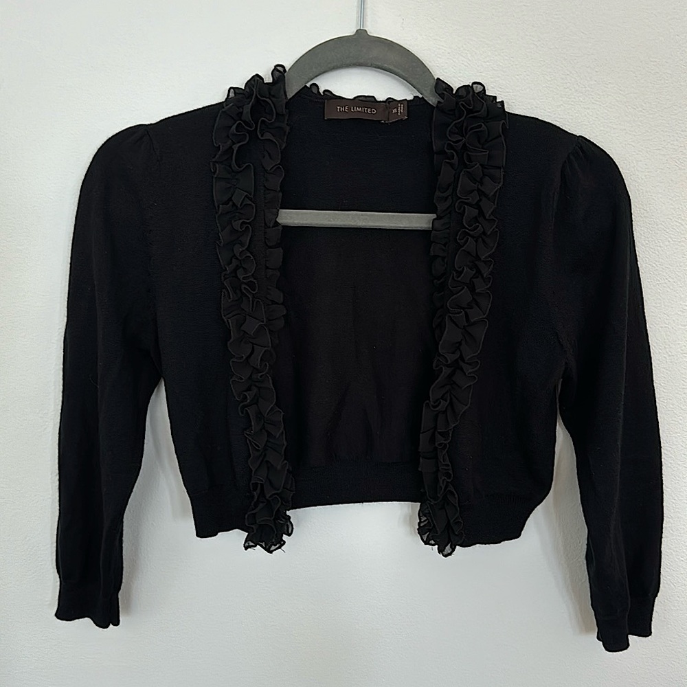 The Limited black Cardigan. Size XS